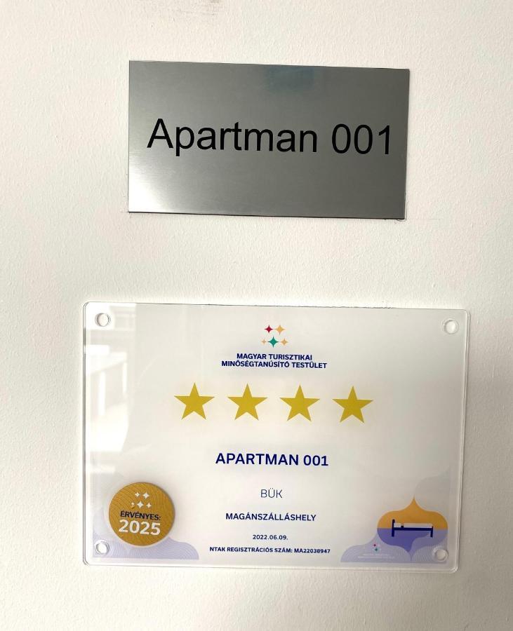 Apartman 001 Bük エクステリア 写真